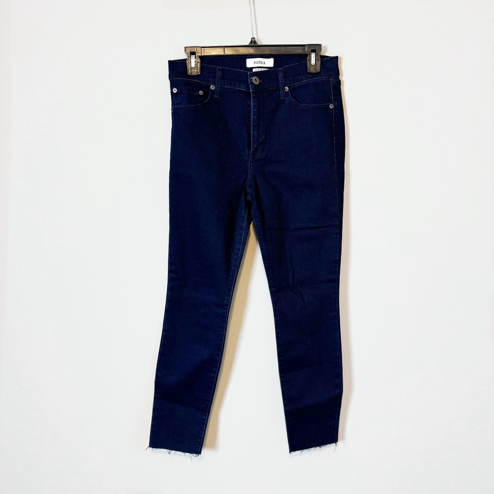Pistola High Rise Skinny Raw Hem Jeans